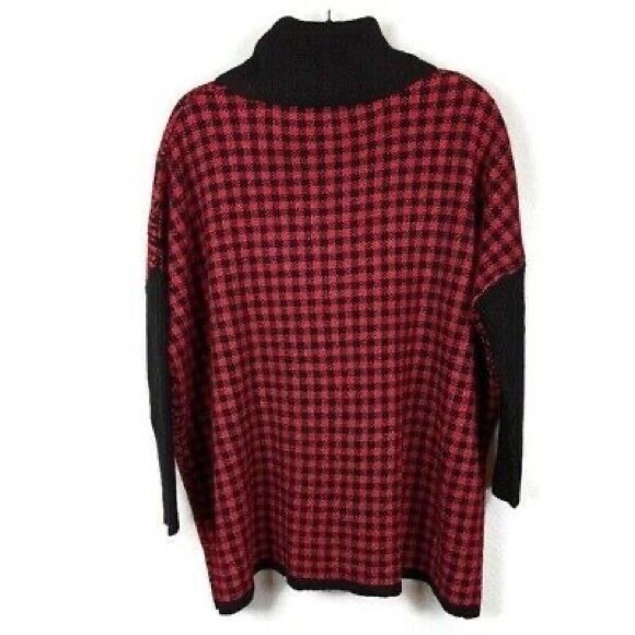 Joseph A Cowl Neck Sweater Size L Dolman Sleeves - Picture 4 of 14